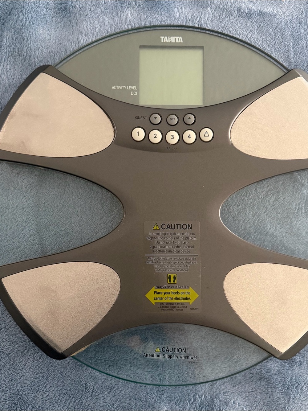 Tanita BF-577 digital body fat scale